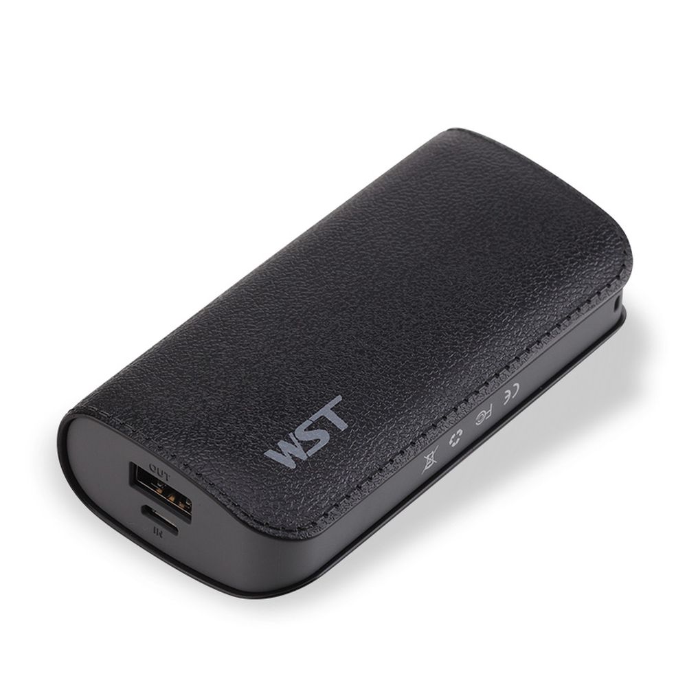 5200 mAh Ultra Compact Portable Charger External BATTERY Power Bank (Black)